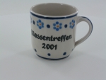 Tasse gerade mit individueller Aufschrift